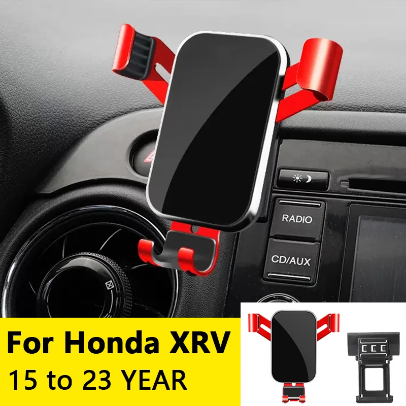 

For Car Cell Phone Holder Air Vent Mount GPS Gravity Navigation Accessories for Honda XRV 2015 to 2023 YEAR