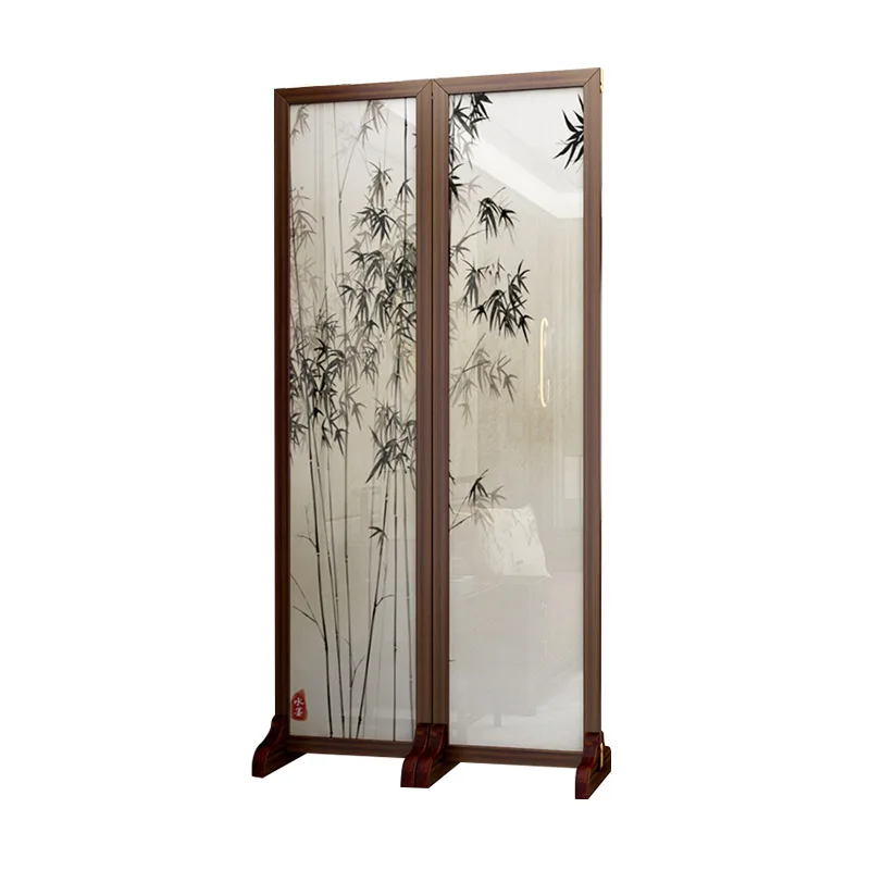 

2025 New Modern Simple Light Luxury Folding Mobile Office Solid Wood Entrance