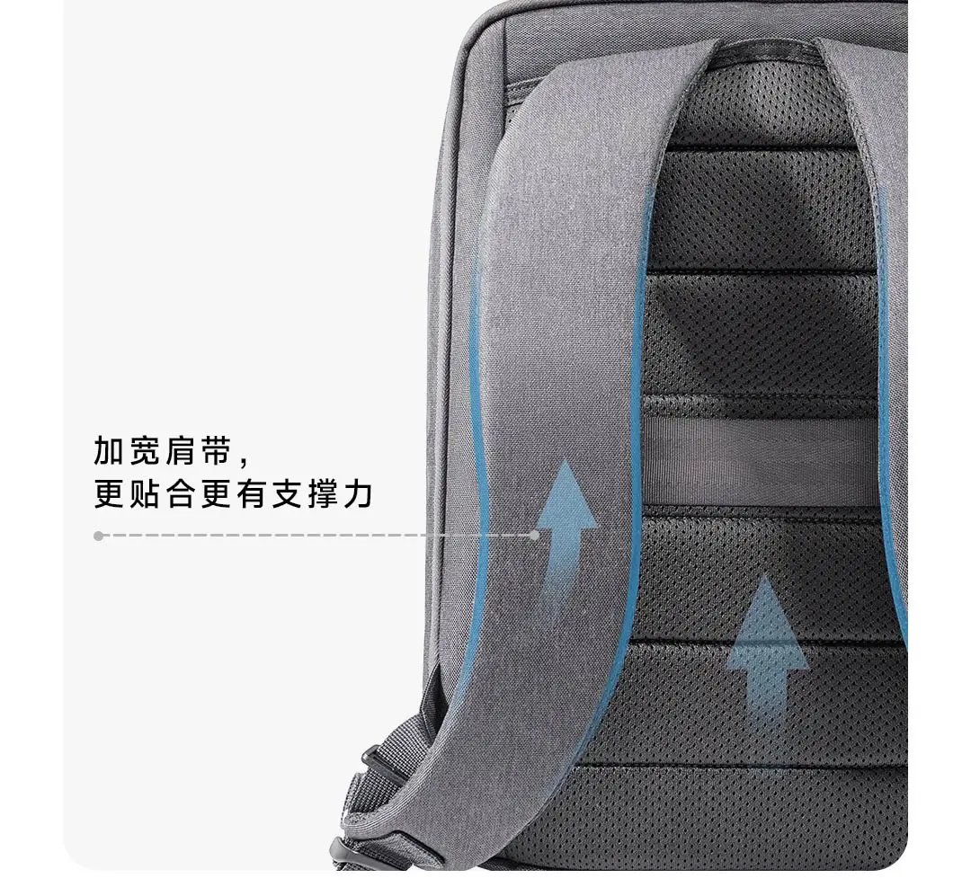 Xiaomi Mijia Minimalist Business Backpack, 16 Inch Laptop Backpack with Independent Computer Compartment, Commute Travel Daypack view 3