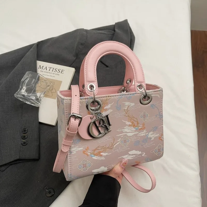 

Unique Vintage Inspired Tote Bag Leather Solid Color Doubles As A Roomy And Elegant Diaper Bag For Commuter