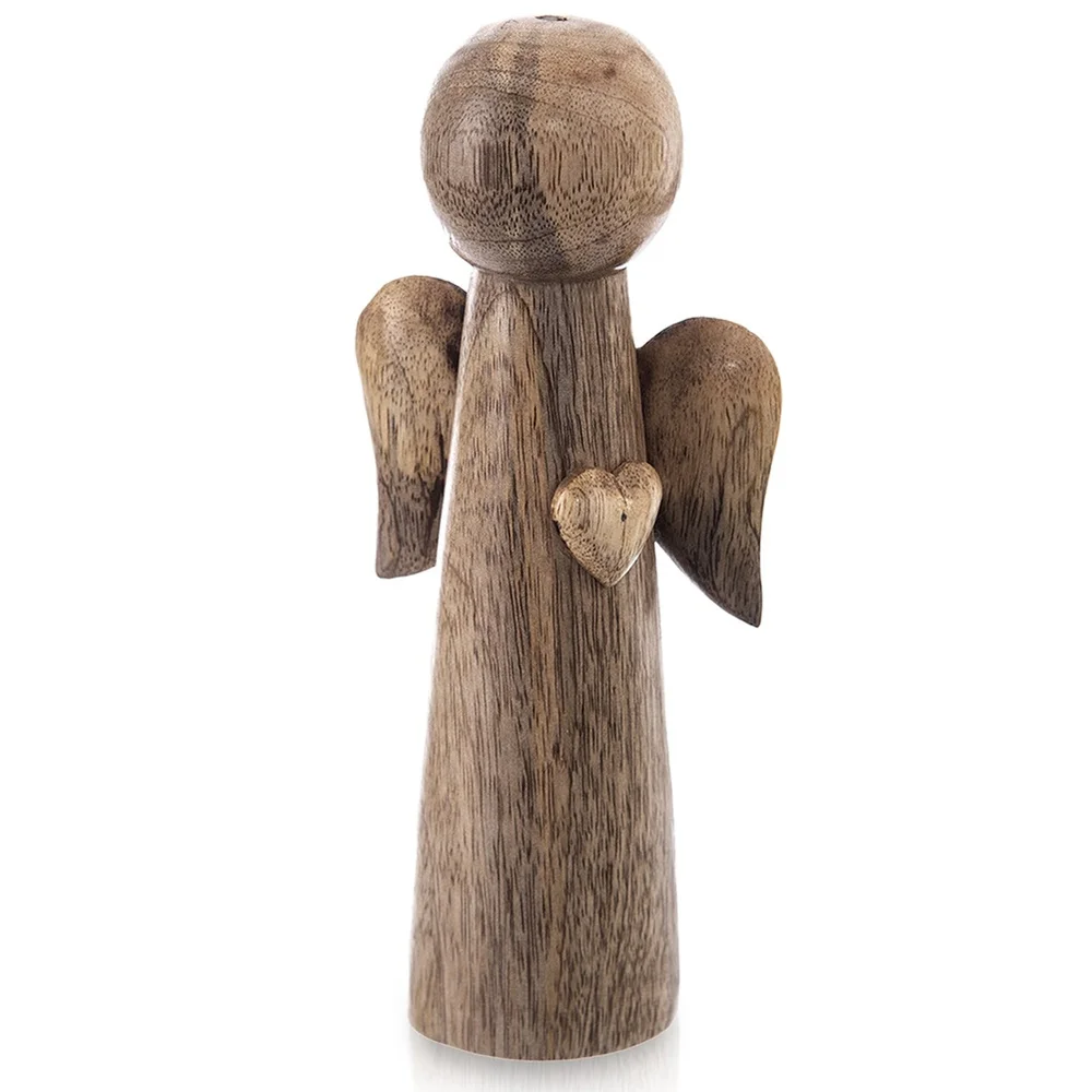 Kerst houten figuur Engel MANGO 21 cm