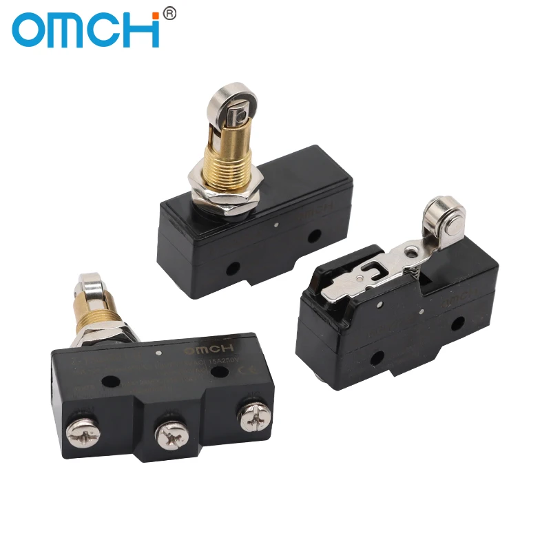 OMCH 1/5/10 قطعة 15A الفضة الاتصال الذاتي إعادة تعيين السفر التبديل Z-15G سلسلة دفع المكبس تشغيل لحظة الحد التبديل #2