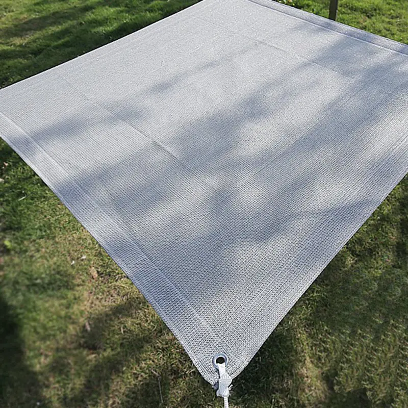 Hi-Quality 95% Shade Outdoor altanki blok UV HDPE szara siatka zacieniająca strona główna płot ogrodowy ekran balkonowy taras prywatność siatki