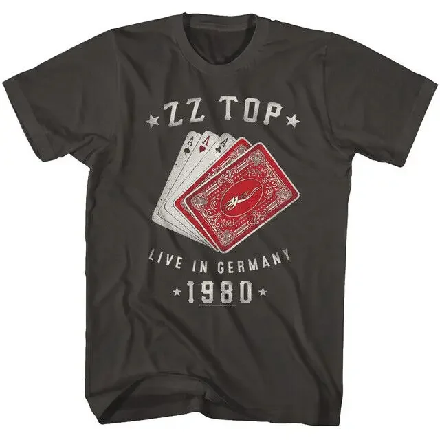 

ZZ Top Cards Live In Germany T-Shirt