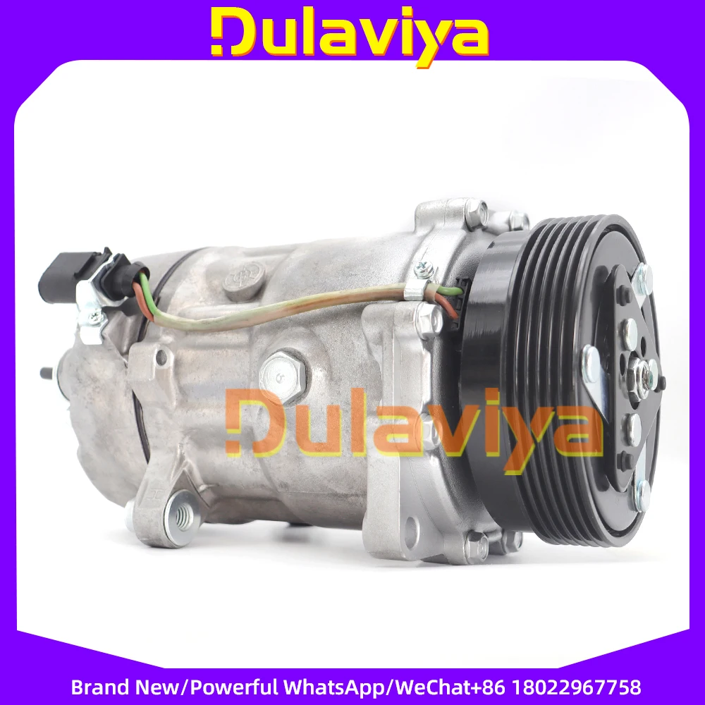 

1J0820803A sd7v16 AC Compressor FOR SEAT LEON / TOLEDO / SKODA OCTAVIA 1996-2010 1J0820803AX 7M3820803A 7M3820803B