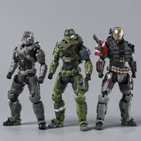 Reach Jun-A266 Spartan-B312 Emile-A239 Noble 3 4 6 1/12 Action Figure