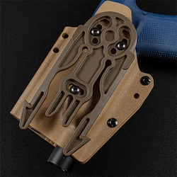 MOLLE Locking Fork System fits QLS Quick Locking System, Molle Attachment for Pistol Holsters Airsoft Hunting accessories