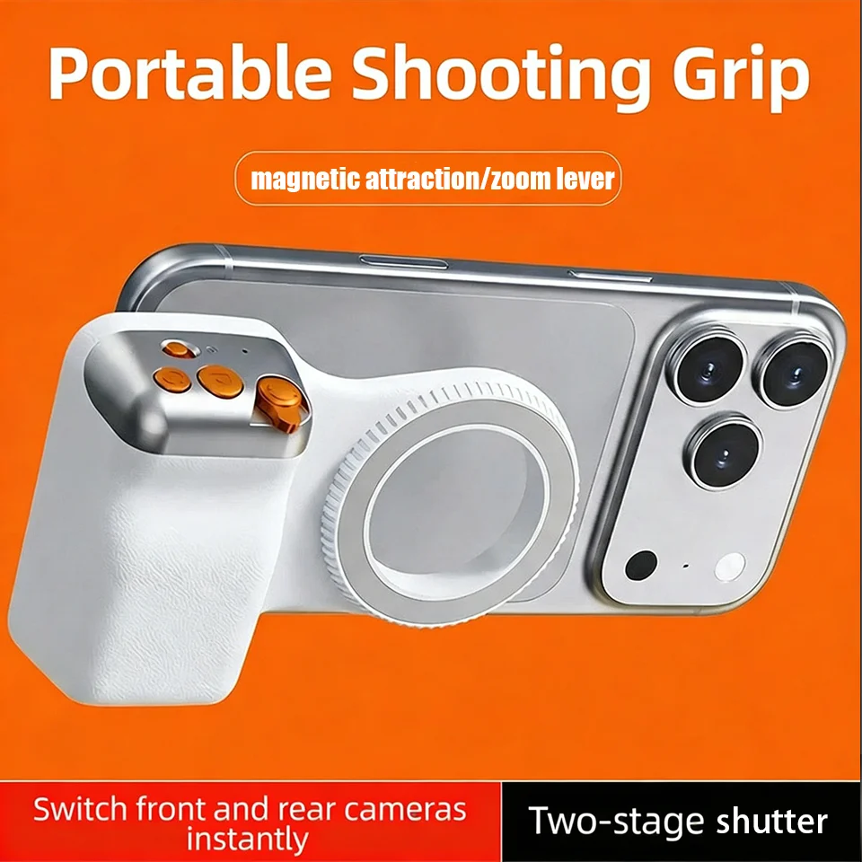 

New Mobile Phone Magnetic Assistant Camera Comfortable Ergonomic Grip Handleaccessories Car Phone Holder Universal Phone Stand