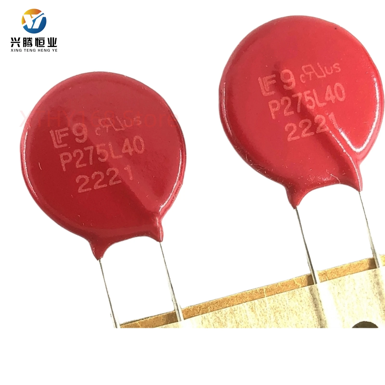 5PCS Litteifuse V275LA40AP V275LS40AP P275L40 P275L40C Red Varistor 275V6500A 900pF 20MM Rheostat V275LA40CP P275L40B V275LA40BP