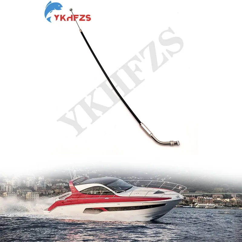 

677-26301 Throttle Cable For Yamaha Outboard Motor 2 Stroke 6HP 8HP 677-26301-00 677-26301-02 67726301 Boat Engine Parts