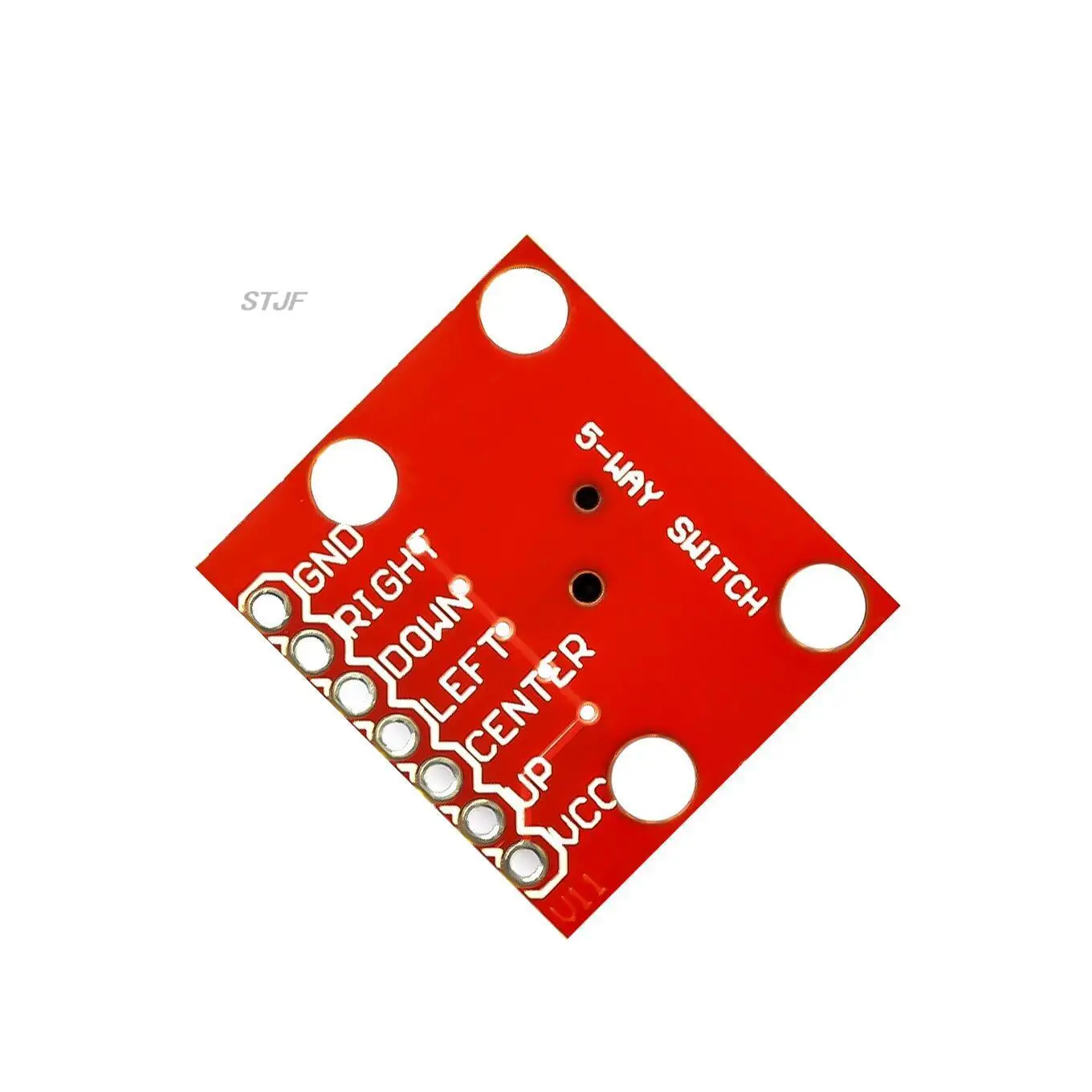 Papan Konverter Modul Dev Breakout Sakelar Taktil 5 Arah 5 Saluran UNTUK Arduino