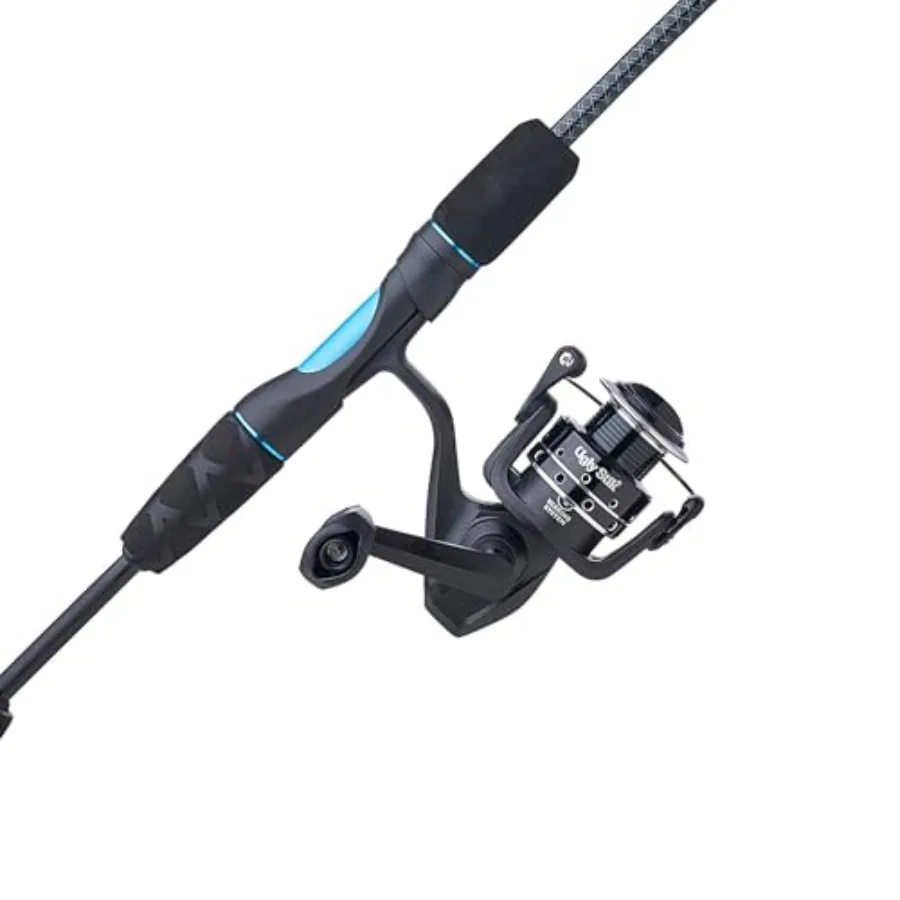 

GX2 Spinning Reel and Fishing Rod Combo for Saltwater Fishing Black Carbon Fiber High Sensitivity and Durable Construction
