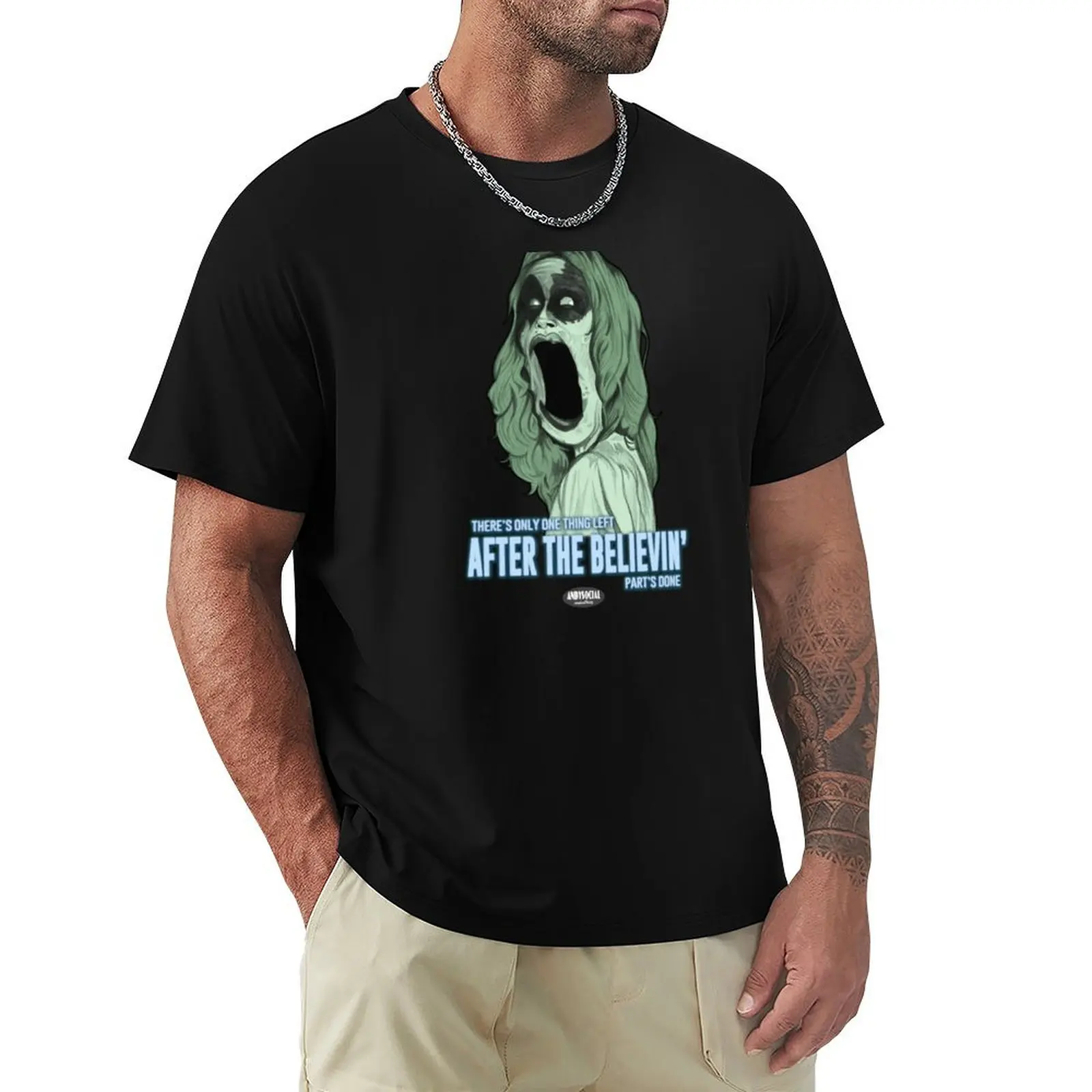 Ghost Patient T-Shirt All Weather Casual Short Sleeve