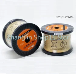 EDM Brass Wire 0.20/0.25mm Tension Strength 900N-1000N Copper Wire 5KGS for Low Speed CNC WEDM Wire Cutting Machine Consumables