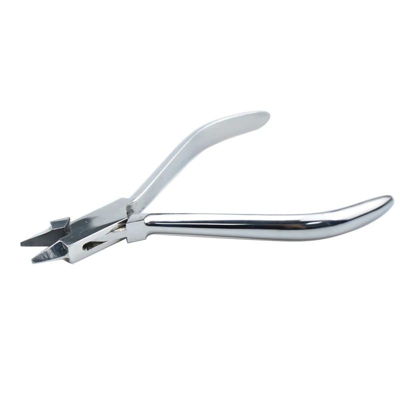 Dental Orthodontics Plier Weingart Niti Wire/filament Curved Shaping Forcep Flat Head Pliers