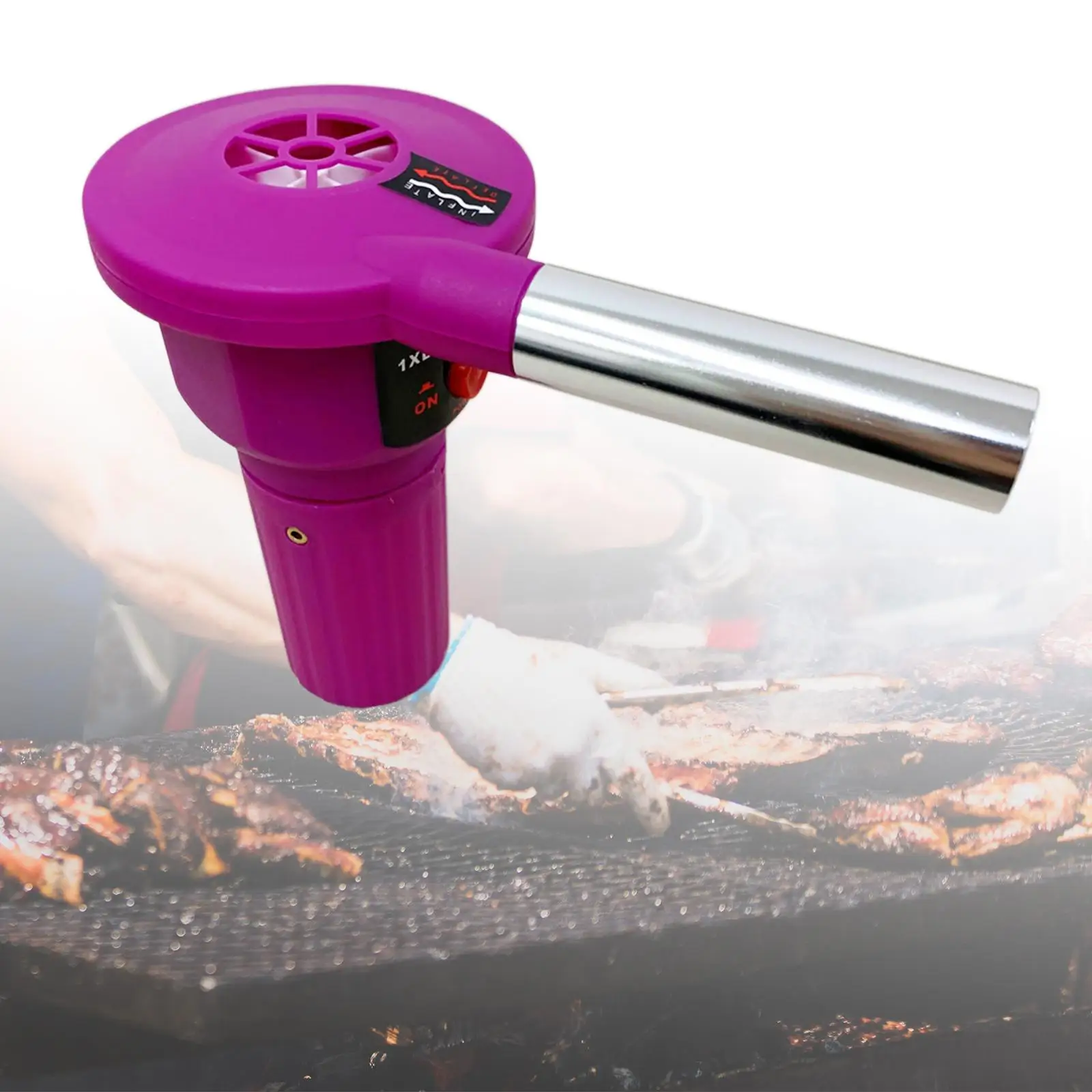 

Barbecue Fan Air Blower Portable Electric Barbecue Fire Blower Tool Barbecue