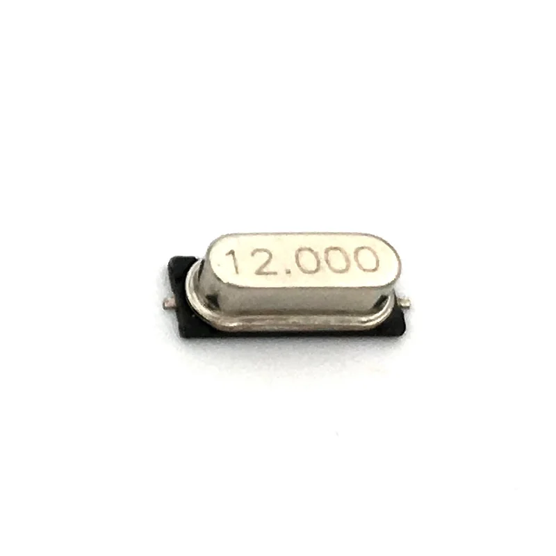 1000pcs smd hc-49s 12MHz 12.000 mhz 20ppm 20pF quartz resonator crystal