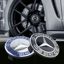 4 pezzi 60 MILLIMETRI Centro Ruota Auto Coprimozzo Copertura Per MERCEDES BENZ AMG W204 W126 W205 W124 W220 W222 C180 C200 decorare Accessori