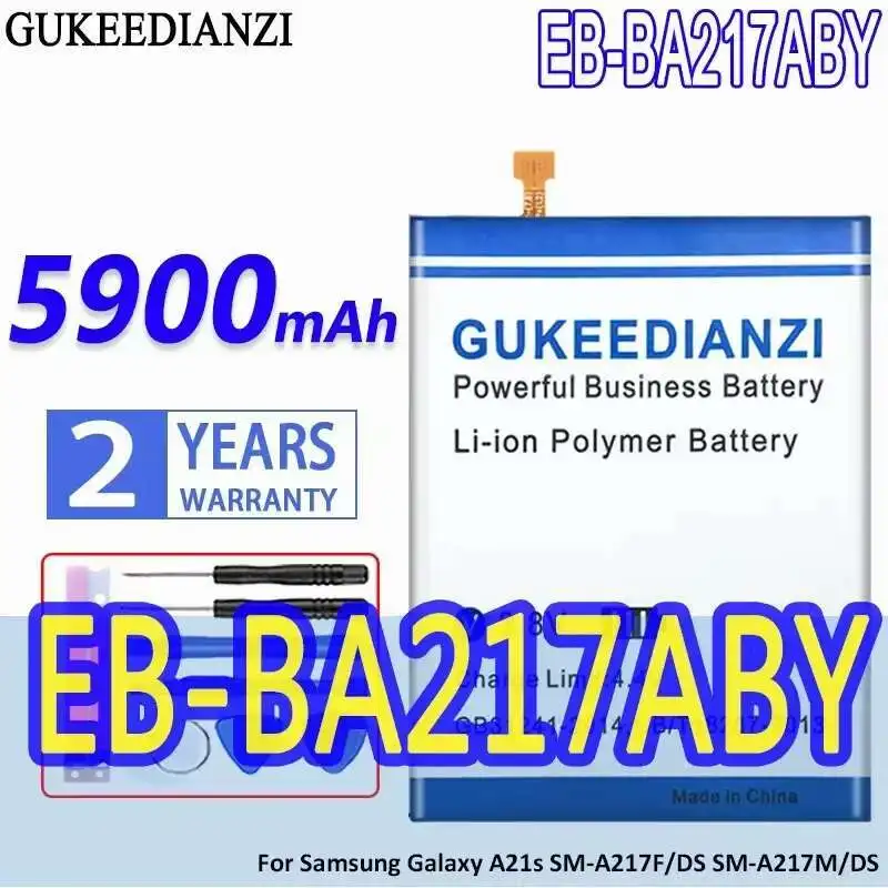 

Mobile Phone Battery EB-BA217ABY 5900Mah For Samsung Galaxy A21s SM-A217F DS SM-A217M Dsn