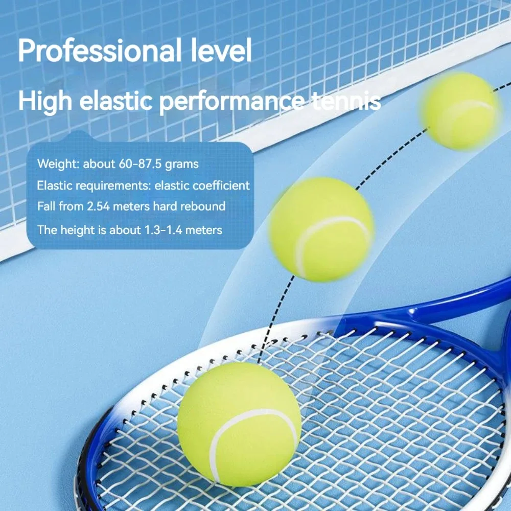 Beginner Tennis Trainer Single Belt Line Automatic Rebound Carbon Aluminum Racquet Increase Beat Face