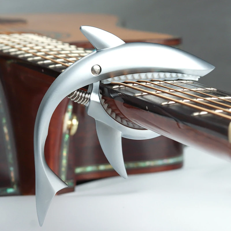 Gitarre Capo Metall Zinklegierung Tuner Clamp Professionelle Key Trigger Capo Clip für Akustische Elektrische Gitarre
