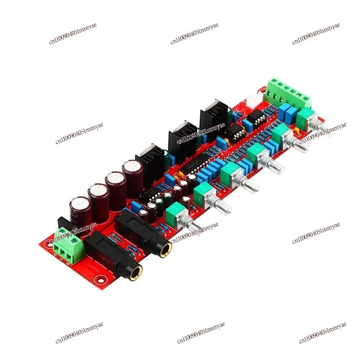 NE5532 Front Stage Operational Amplifier High and Low Sound Amplifier Adjustment AC12-15V Karaoke Microphone Reverb Board PT2399