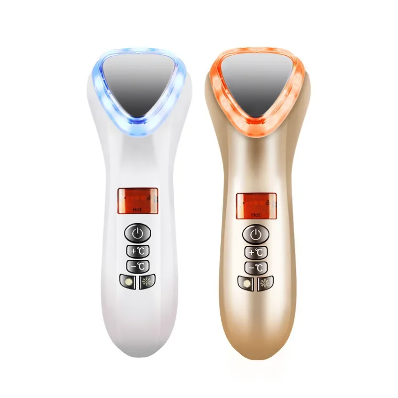 New Version of Cold and Heat Injection Instrument Photon Rejuvenation Beauty Instrument Facial Massage Skin Care Instrument