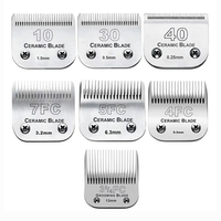 7FC/5FC/4FC/3FC Detachable Pet Dog Grooming Blades of Stainless Steel,Compatible with Andis,Oster A5,Wahl KM10 Series