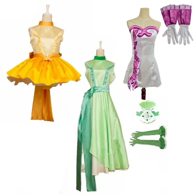 

Anime cos Toin Rina Noel Coco dress Cosplay Costume Custom made
