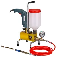 A polyurethane foam epoxy resin injection machine PU grouter PU injector portable pump high pressure waterproof for crack repair