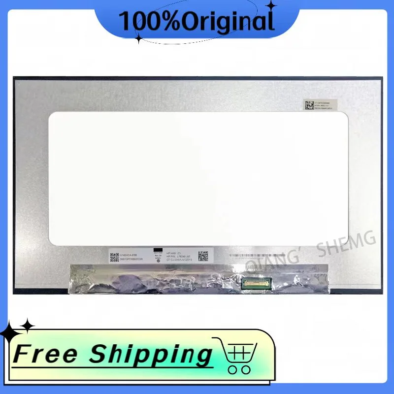 Tela LCD FHD para laptop, 14,0 polegadas, N140HCA-E5B, B140HAN48.D, B140HAN48.6, IPS 1920x1080 EDP, 30 pinos, nova substituição de matriz