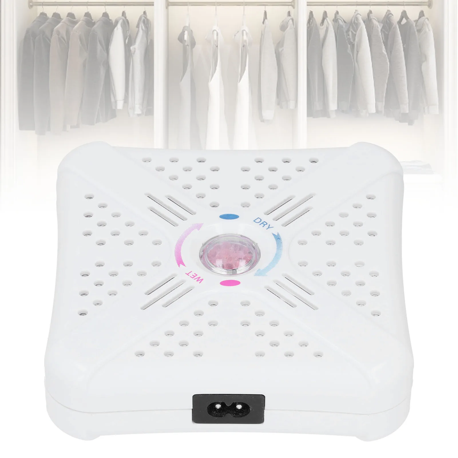 

Поглощающий осушитель Мини-многоразовый Возобновляемый Поглотитель для удаления влаги Белый