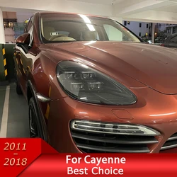 Car Lights for Cayenne 958 2011-2018 LED Auto Headlight Assembly Upgrade Newest 2024 Style Design Projector 4 Lens Accessories