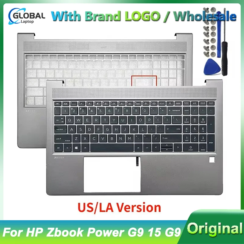 

Новая американская Латиноамериканская Клавиатура для ноутбука HP Zbook Power G9 15 G9, Подсветка для ноутбука, верхняя крышка с подсветкой, задняя крышка, задняя часть, Детская подсветка