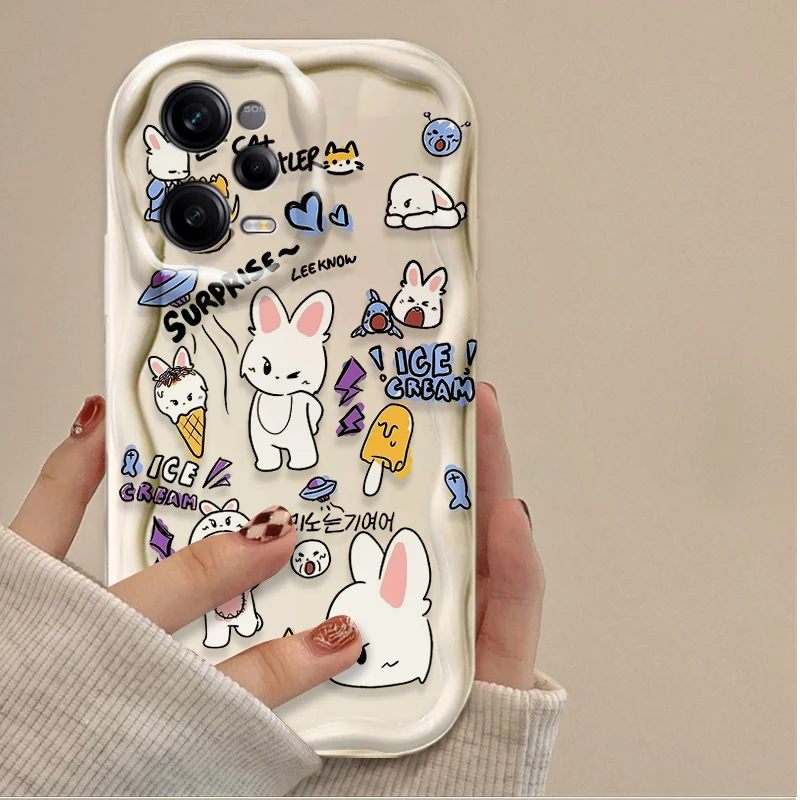 S-Stray Cartoon K-kids Phone Case for Xiaomi Redmi Note 14 13 12 11 10 9 Pro Plus 14S 12S 11S 10S 9S Redmi 14C 14R 13C 12 4G 5G