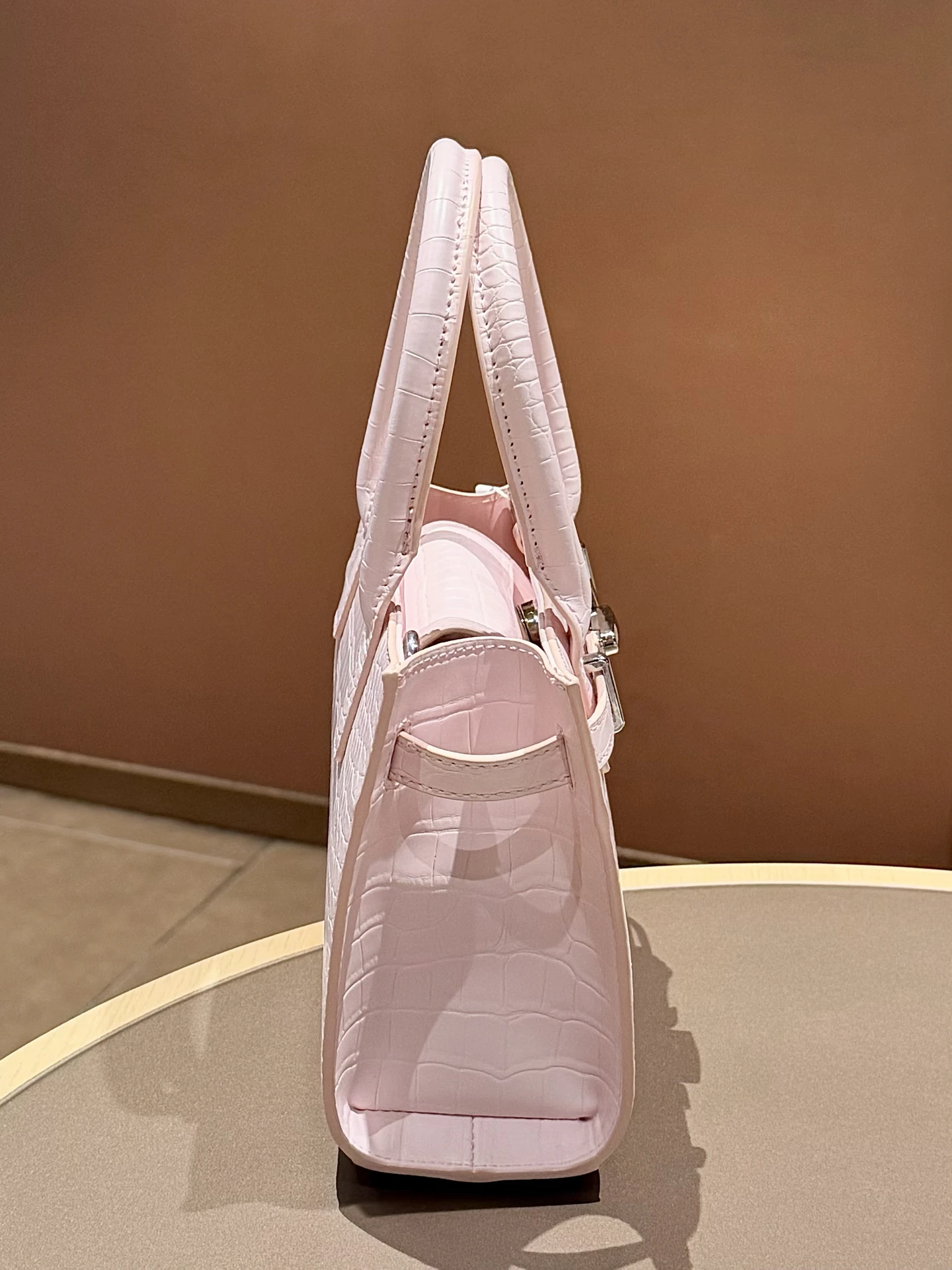 borsa-mack-jennifer-rosa-con-motivo-coccodrillo-borsa-da-lavoro-casual-in-morbida-pelle-per-donna-con-tasca-interna-e-tracolla
