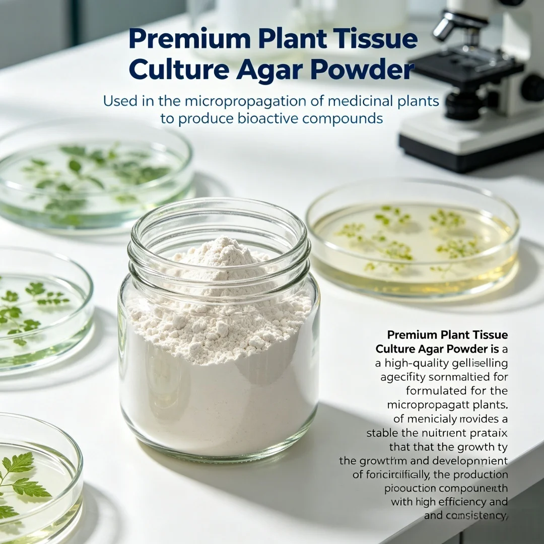 مسحوق أجار عالي الجودة لزراعة  - مراجعة Agar Tissue Culture وسعره