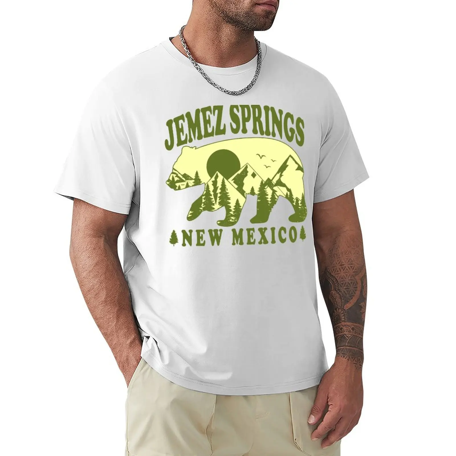 Jemez Springs New Mexico Mountain View T-Shirt boys animal print cute clothes heavyweights summer top mens champion t shirts