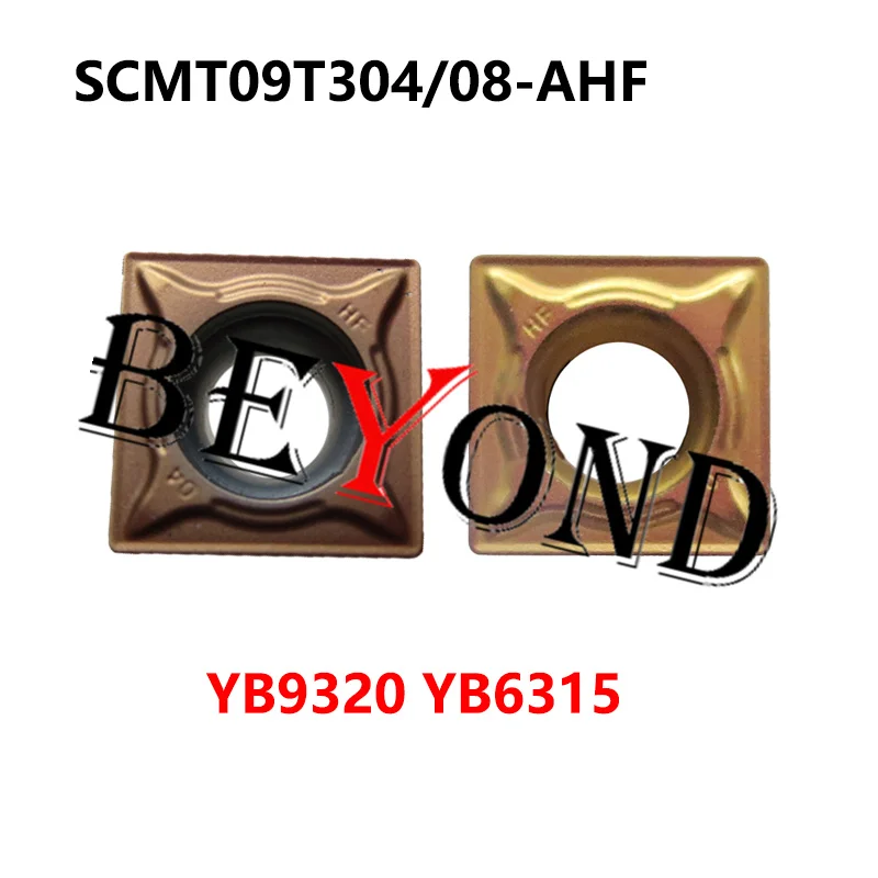 100% Original SCMT09T304-AHF YB9320 SCMT09T308-AHF YB6315 Carbide Inserts CNC Turning Tool SCMT 09T304 09T308 10pcs/box SCMT09T3