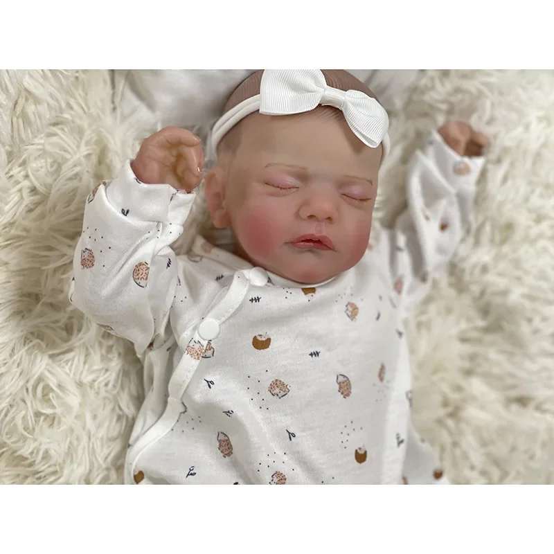 

48CM Lifelike Newborn Kai 3D Skin Hand Detailed Painted Skin Visible Veins Reborn Doll Hand Paint with Genesis High Quality