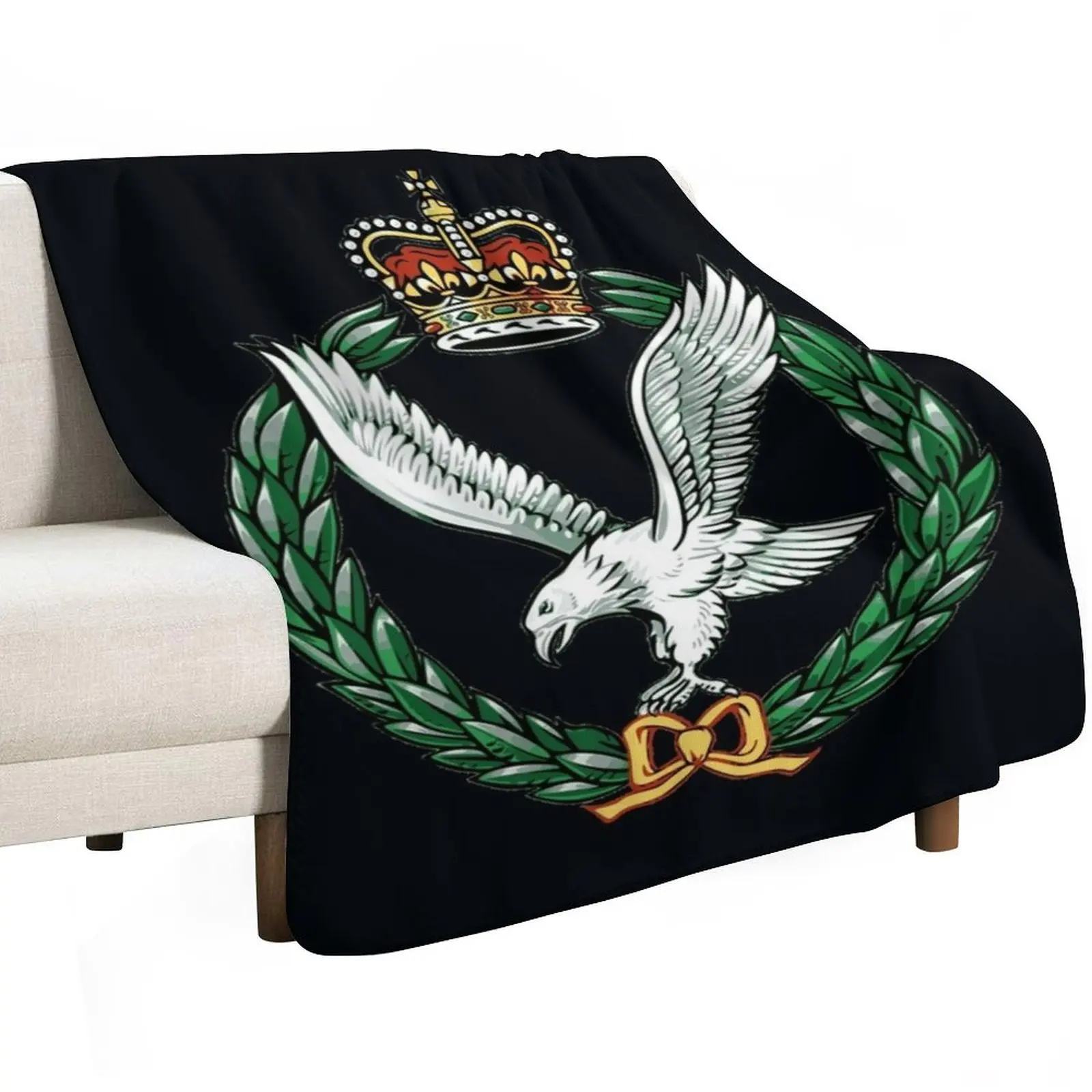 Army Air Corps (AAC) British Army Throw Blanket Summer Hairys Decorative Throw Sofas Personalized Gift funny gift Blankets