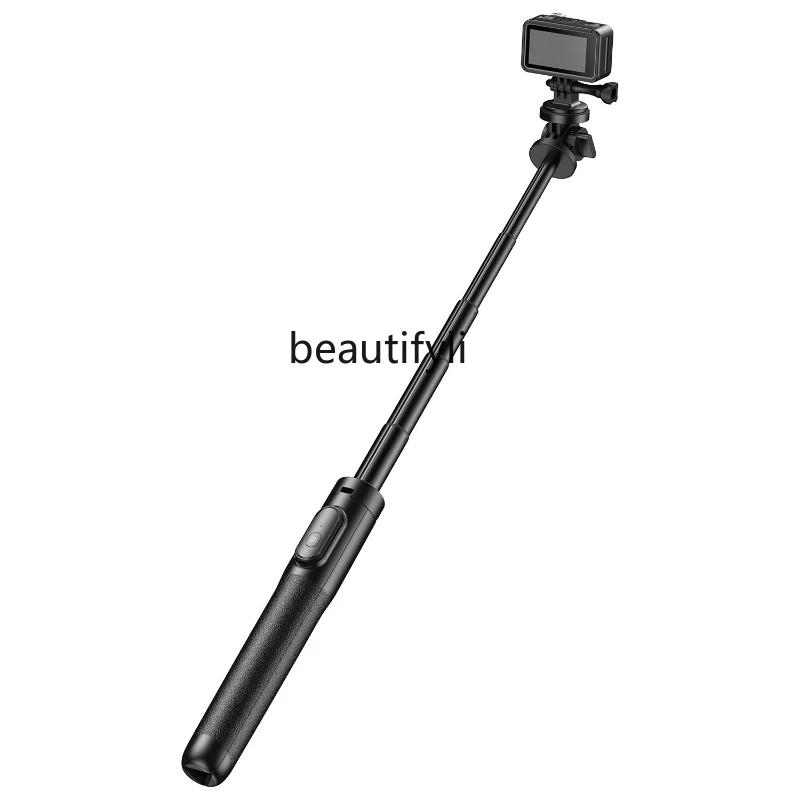 

Multifunctional handheld photo landing live broadcast extended universal type, tripod selfie stick