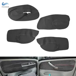 Car Interior Door Armrest Panel Suede Leather Cover Trim Accessories For VW Golf 4 IV MK4 Bora Jetta 1998 - 2005 Only 4 Doors