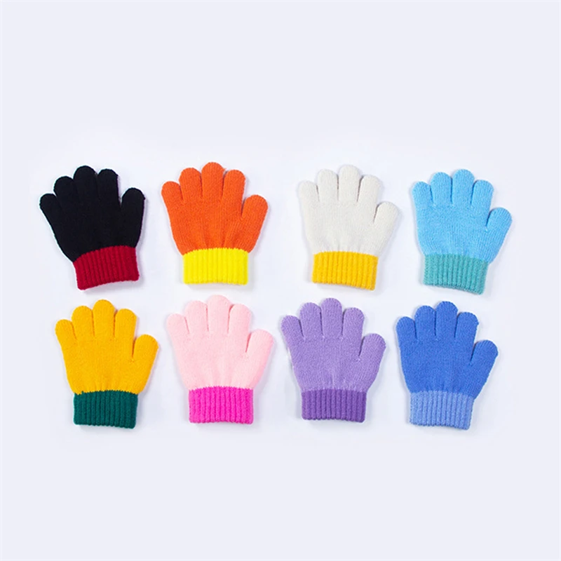 

Boys Girls Full Finger Gloves Winter Mitten Kids Outdoor Gloves For Thick Anti Cold Gloves For Infants And Young Children