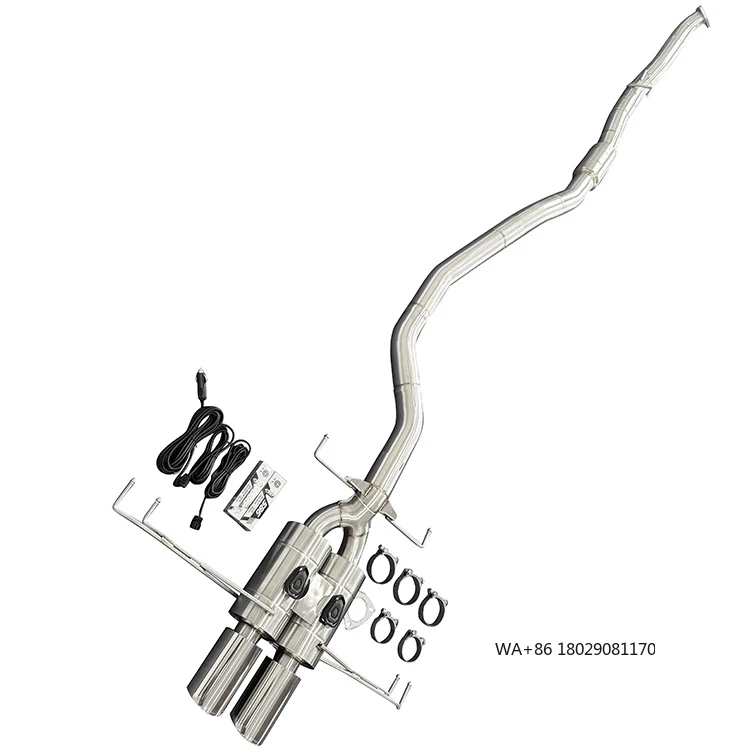 

Высокопроизводительная выхлопная система из нержавеющей стали без клапанов (Cat-back) для R-/FK8 2.0T 2017-2023