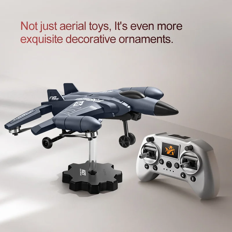 Drone professionnel SU-35 avion A27 avec caméra HD 8K, télécommande sans balais, quadrirotor de chasse, flux optique RC fait