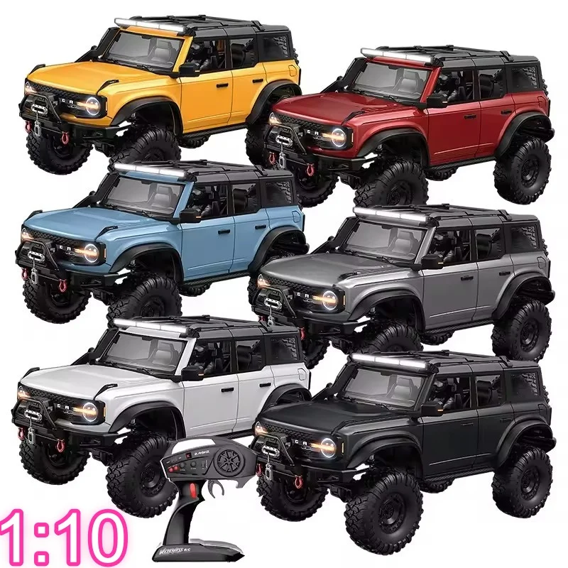 Professional 57CM 1/10 Rc Car 2.4g Full Scale Simulation Climbing Off-Road Vehicle Model Adult Remote Control Racing Car Toy