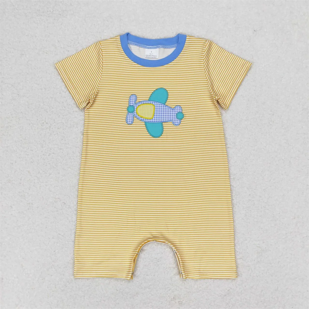 Wholesale Kids Newborn Embroidery One-piece Coverall Bodysuit Baby Boy Toddler Romper Children Infant  Jumpsuit Boutique Clothes