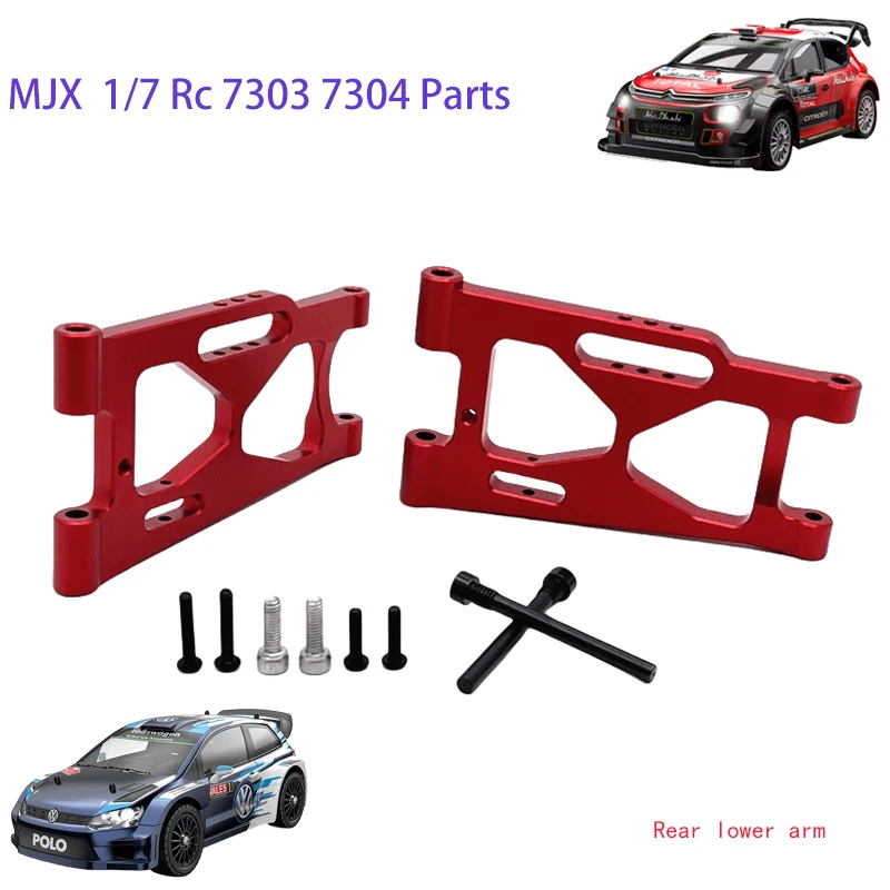 MJX Hyper GO 7303 1/7 Citroen C5 WRC Rc قطع غيار السيارات لما بعد الكوب، كوب التوجيه الأمامي، غطاء علبة تروس المحرك، حامل الفراشة، ذراع التأرجح