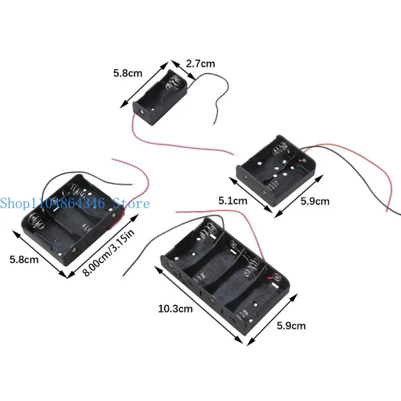 5asd Single Cell LR14 C Battery Enclosure Constructed With Wear Resistant Plastic Material For Extended Device Compatibility